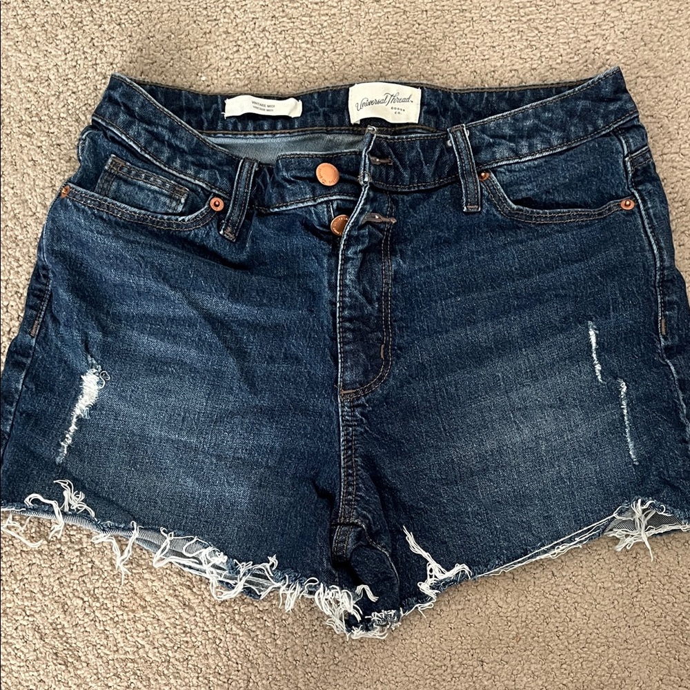Universal Thread Dark Blue Jean Shorts